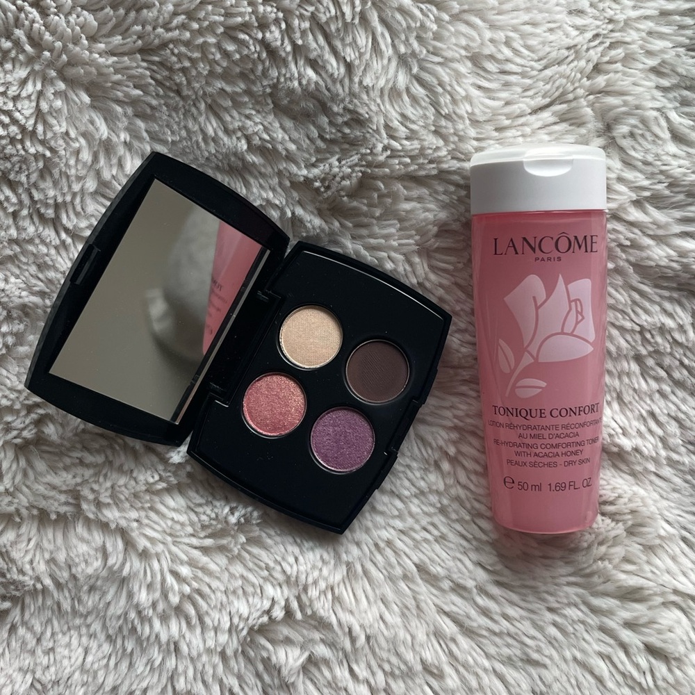 Lancôme makeup & skin care bundle (eye shadow + toner)